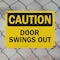 Signmission Door Swings Out, 10 in W x Rectangle, Aluminum OS-2PACK-CS-A-710-L-19151 - alternate 6